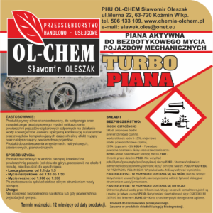 piana aktywna Turbo piana Ol-Chem 